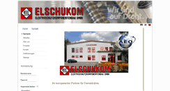 Desktop Screenshot of elschukom.com